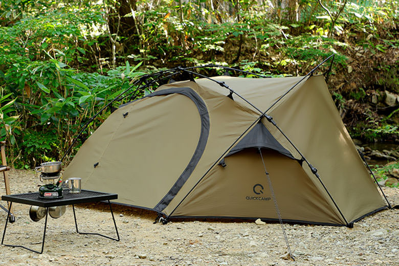 レビュー クイックキャンプのダブルウォール ドームテント ラージ 4-5人用の評価と評判をブログで紹介 - ERABIKATA