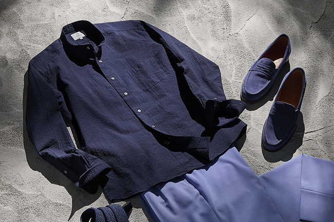 青シャツのコーデ術！～スーツ・ネクタイとの合わせ方とは～ - ENJOY ORDER Magazine