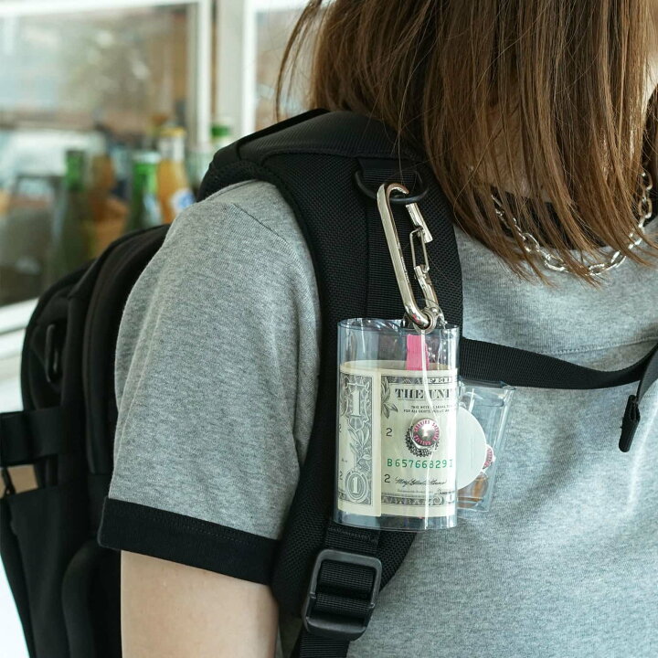 DAISO クリアポーチを財布にしたら超絶かわいい！おすすめの使い方人生死ぬまで暇つぶし