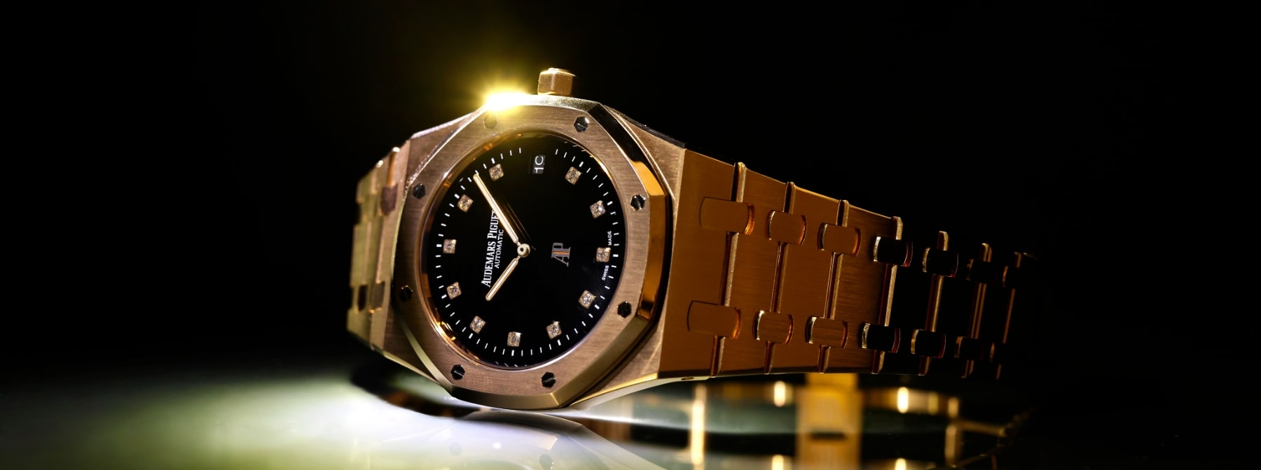 オーデマピゲ - ロイヤルオーク クロノグラフAUDEMARS PIGUET26331BA.OO.1220BA.01YGブルー文字盤 自動巻き ブレスレット委託品中古モンテーヌ時計店 名古屋・栄 高級腕時計店