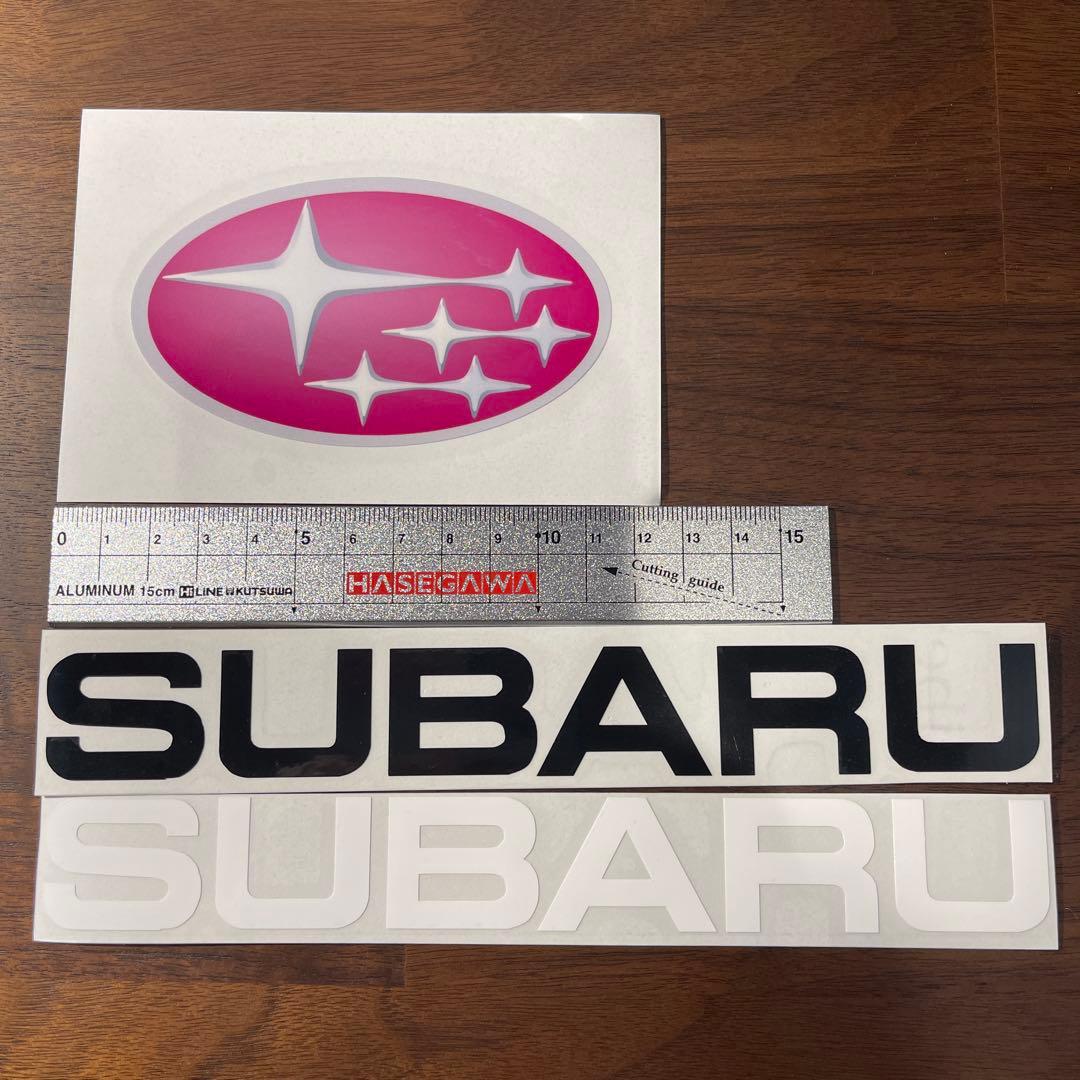 スバル レターマークとＳＴＩ ２点で！