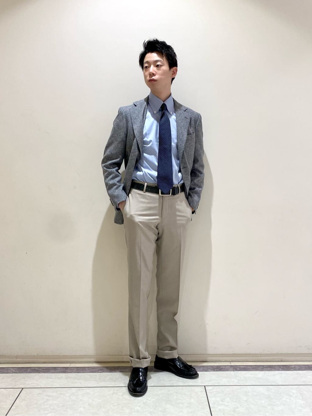 スーツとシャツがともにストライプ !? それでもカッコよく見せる方法 - オーダースーツの教科書