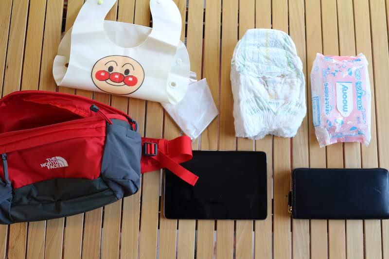 レビュー ノースフェイスのスピナ子育てパパにおすすめのウエストバッグやねキャン