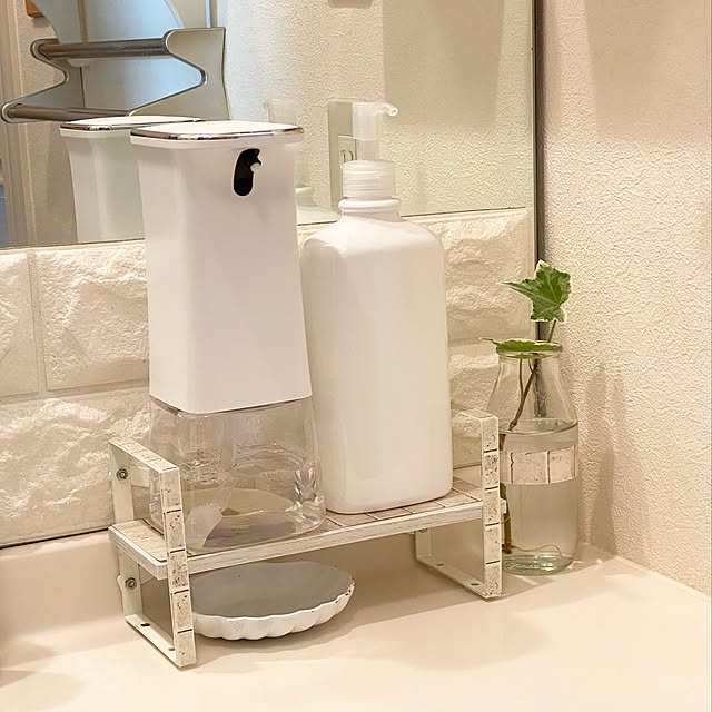 半額で手に入れた優れたソープディスペンサ