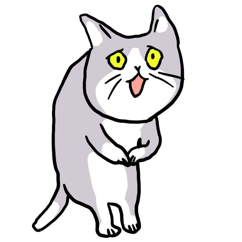 仕事猫・現場猫・ヨシ猫の無料イラスト・フリー素材 - でんきメモ