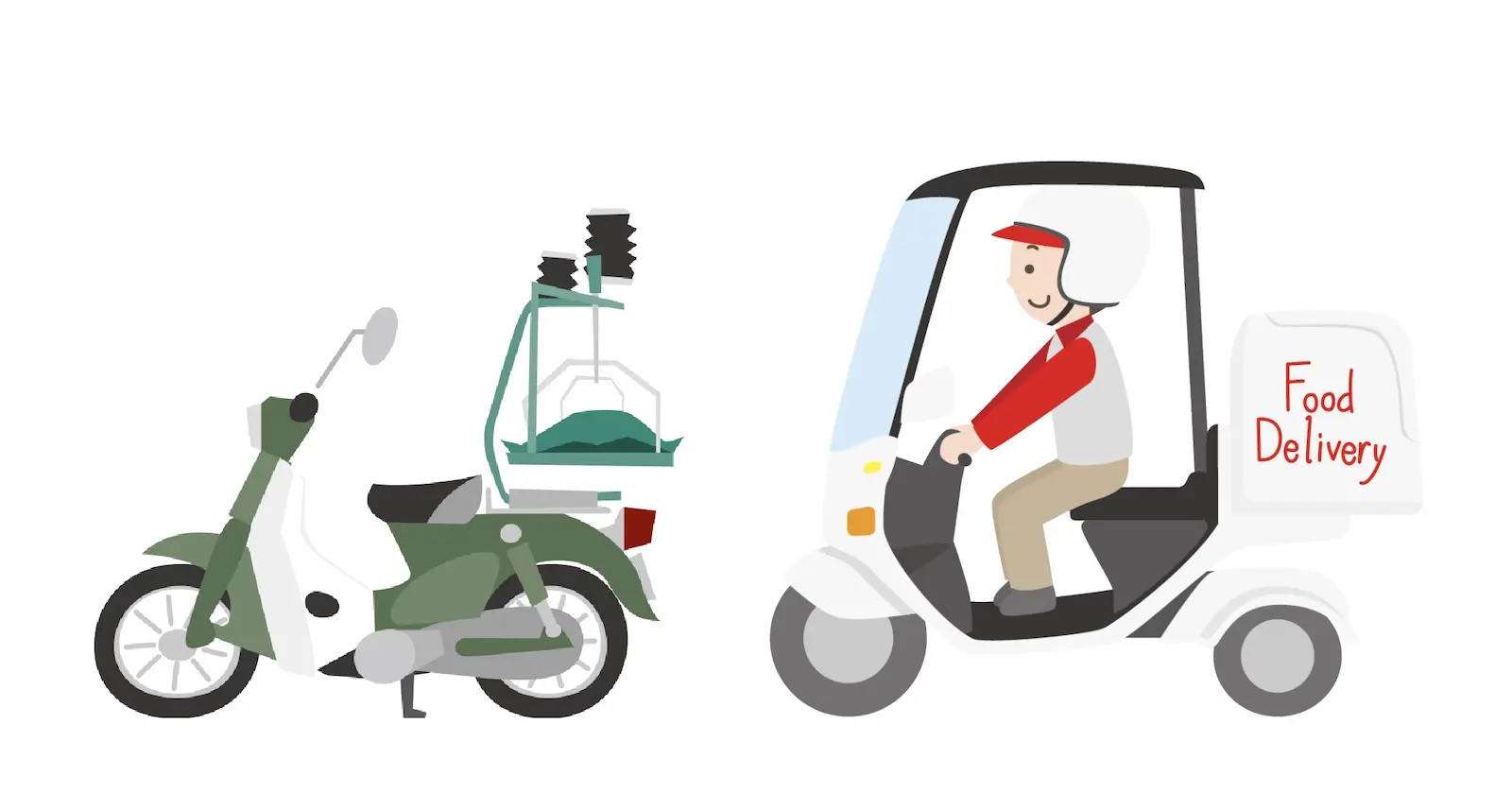 バイク屋が選ぶ 宅配にオススメの屋根付きバイク3選東京大田区のバイク修理・販売オートサービス翔