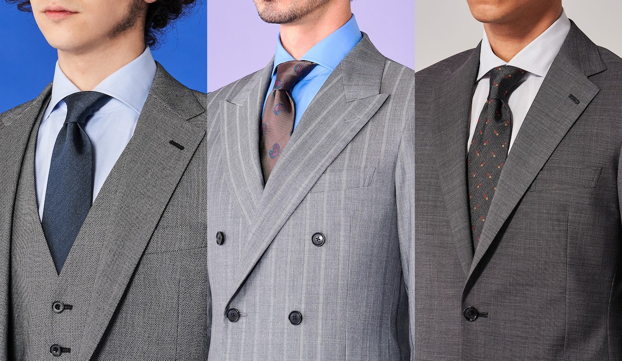 グレースーツの基本的な装いと、おしゃれな着こなし方とは？おすすめのシャツとネクタイも解説ユナイテッドアローズ公式通販 – UNITED ARROWSONLINE