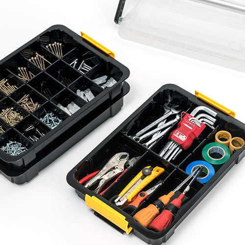 それぞれの現場によって工具が変わってくるから、整理整頓って大切ですよね😅 永遠の課題ですわ。工具整理整頓5S工具収納下妻市小林トーヨー住器マドリエ下妻南