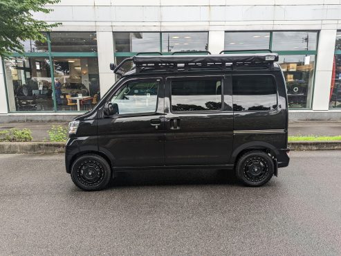 ハイゼットカーゴ キャンピングカー リフトアップ 軽バン アゲバン