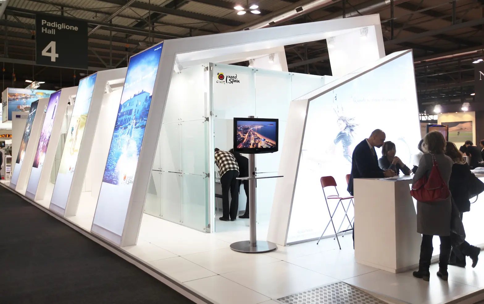 楽々バックパネル 3×3 展示会やイベントのブース装飾品を激安オリジナル製作展示会モール