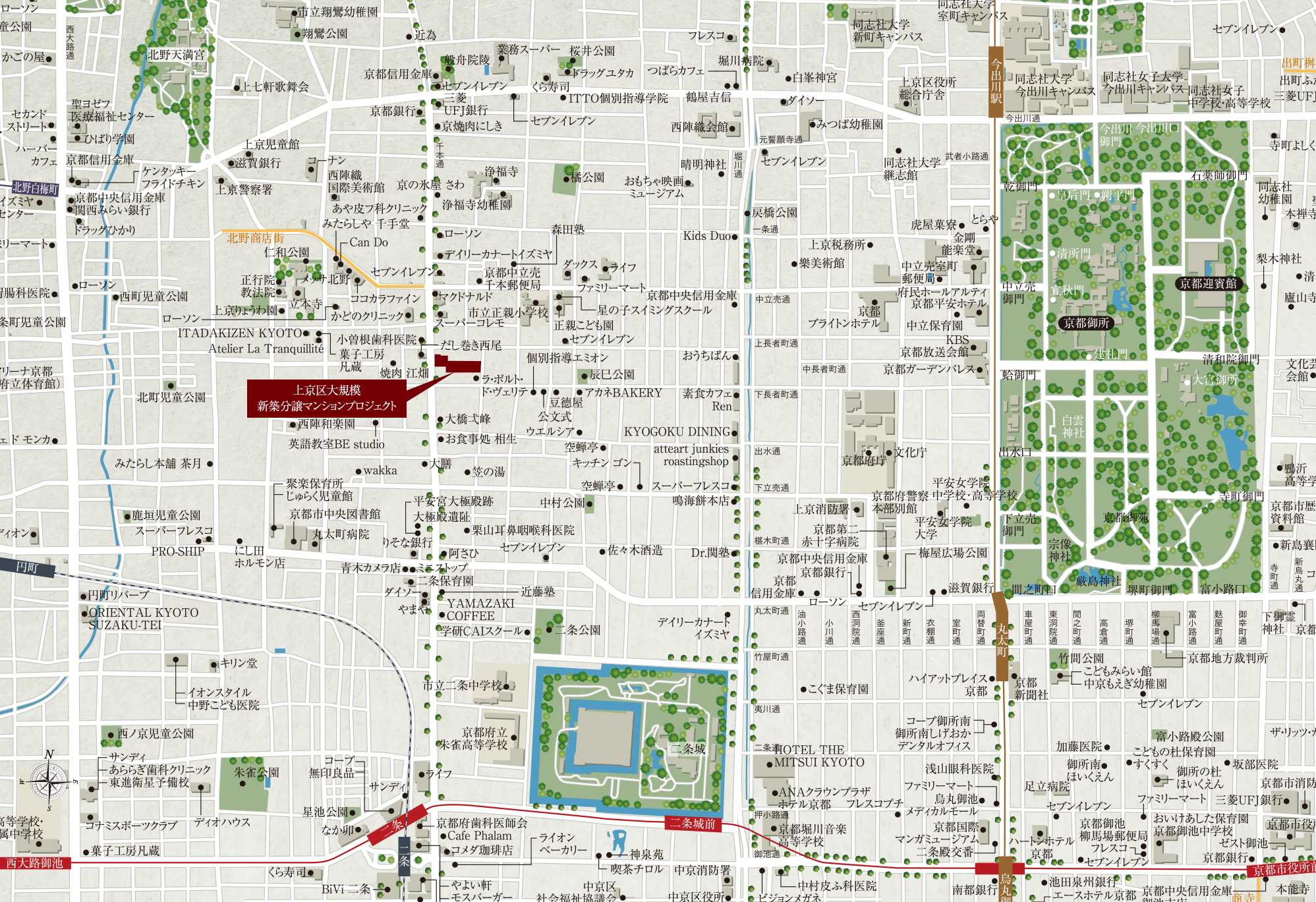 イベント会場の案内図