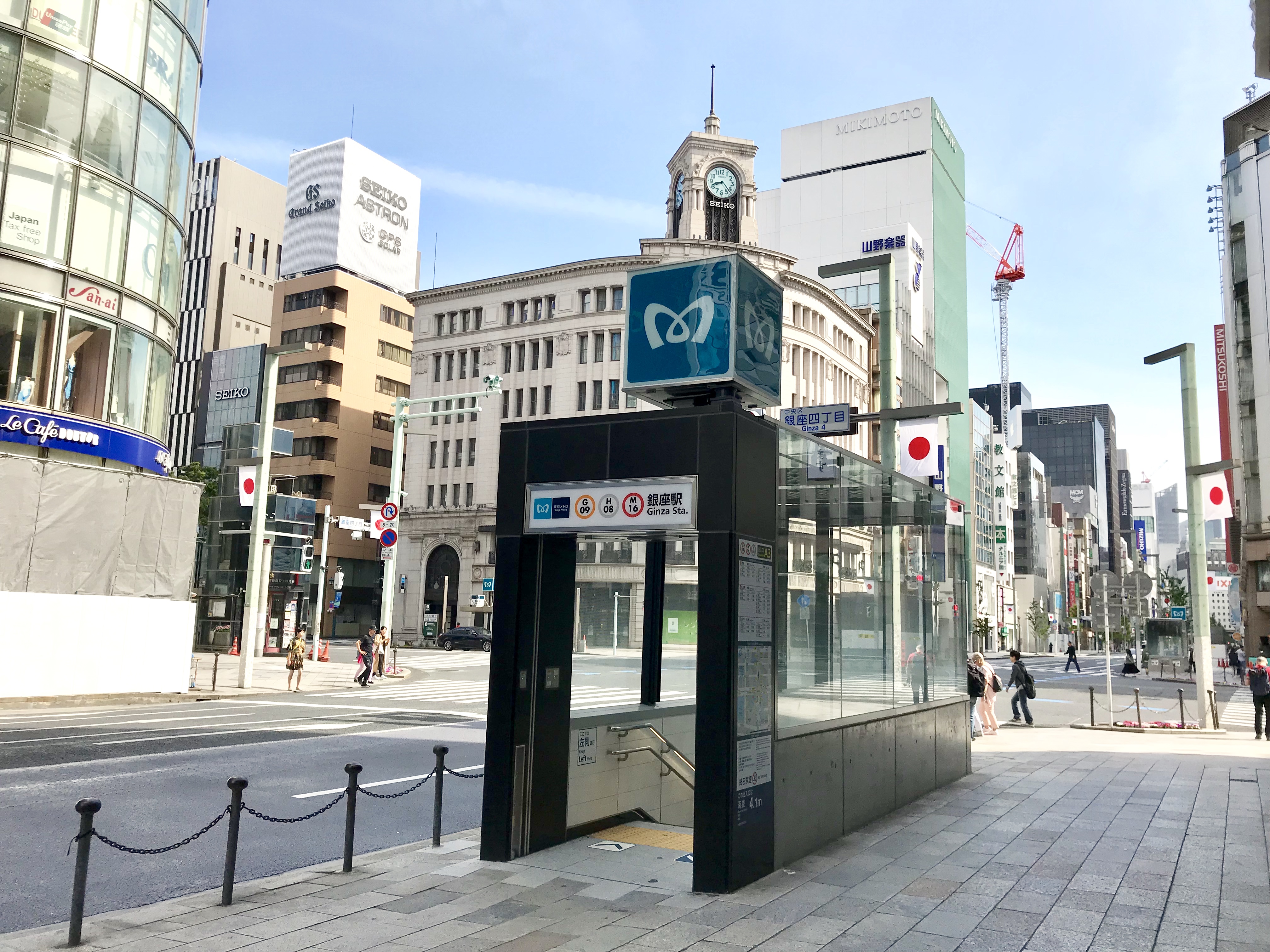 銀座駅の定期券売り場はどこ？営業時間や場所・最寄りの改札口からのアクセス・混雑状況を写真解説 - れきちり散歩