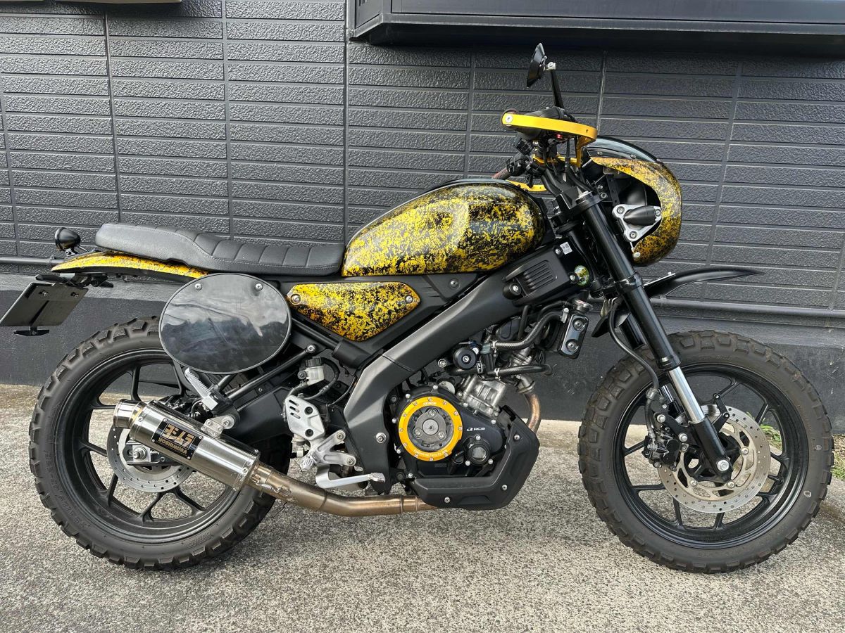 RULERのハーレースポーツスターのスクランブラーカスタム 2002年・ルーラー モーターサイクルショップH.B.C– CUSTOM FRONT カスタムフロントCUSTOM FRONT