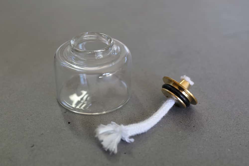 100均の材料でオイルランタンを自作