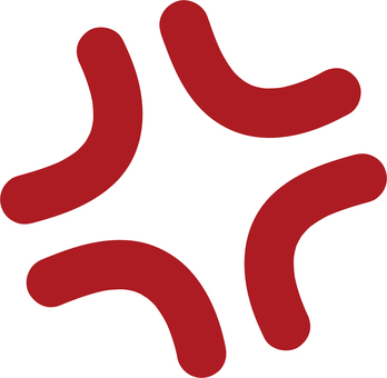 Vector de Stock シンプルな怒りマークAdobe Stock