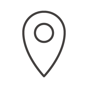 位置情報マークシルエット イラストの無料ダウンロードサイト「シルエットAC」