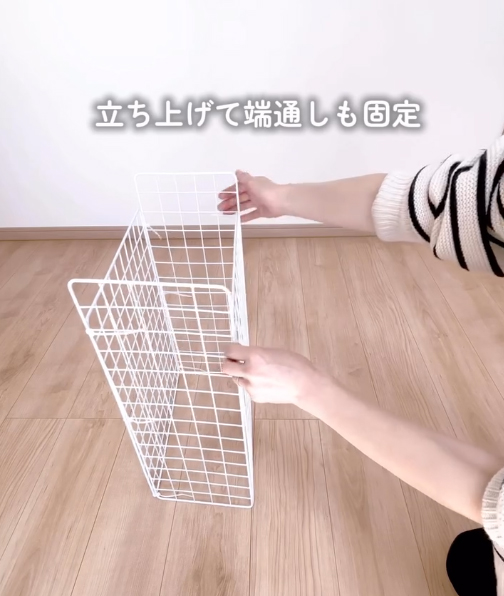 ダイソーのワイヤーネットと連結ジョイントを使ってカラスよけゴミステーションを作る