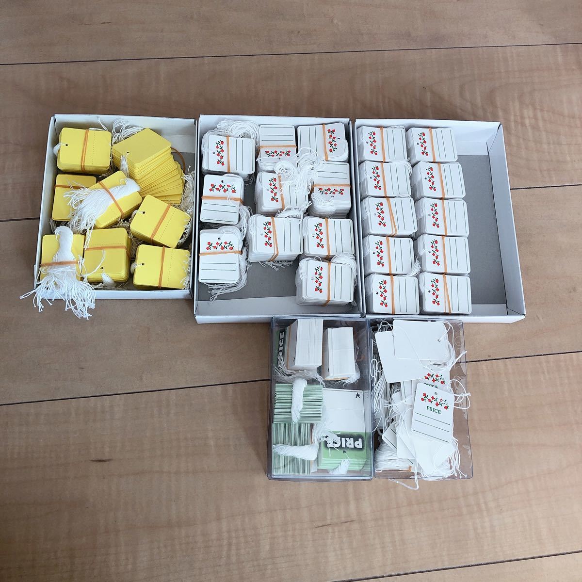 かわいい値札！フリーマーケット＆ハンドメイド「Excel・Word」をダウンロード後に簡単