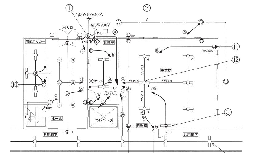 住宅の電気配線図の記号一覧と見方、チェックポイント住宅設備・建材の選び方All About