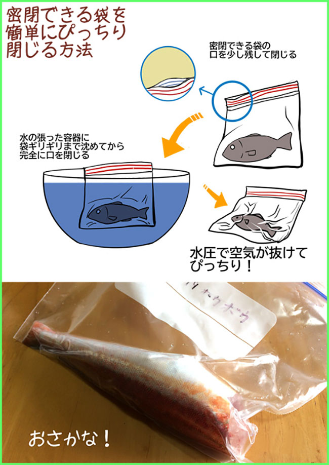 ジップロックを真空パックする３つの方法 – J FOOD BROTHERS