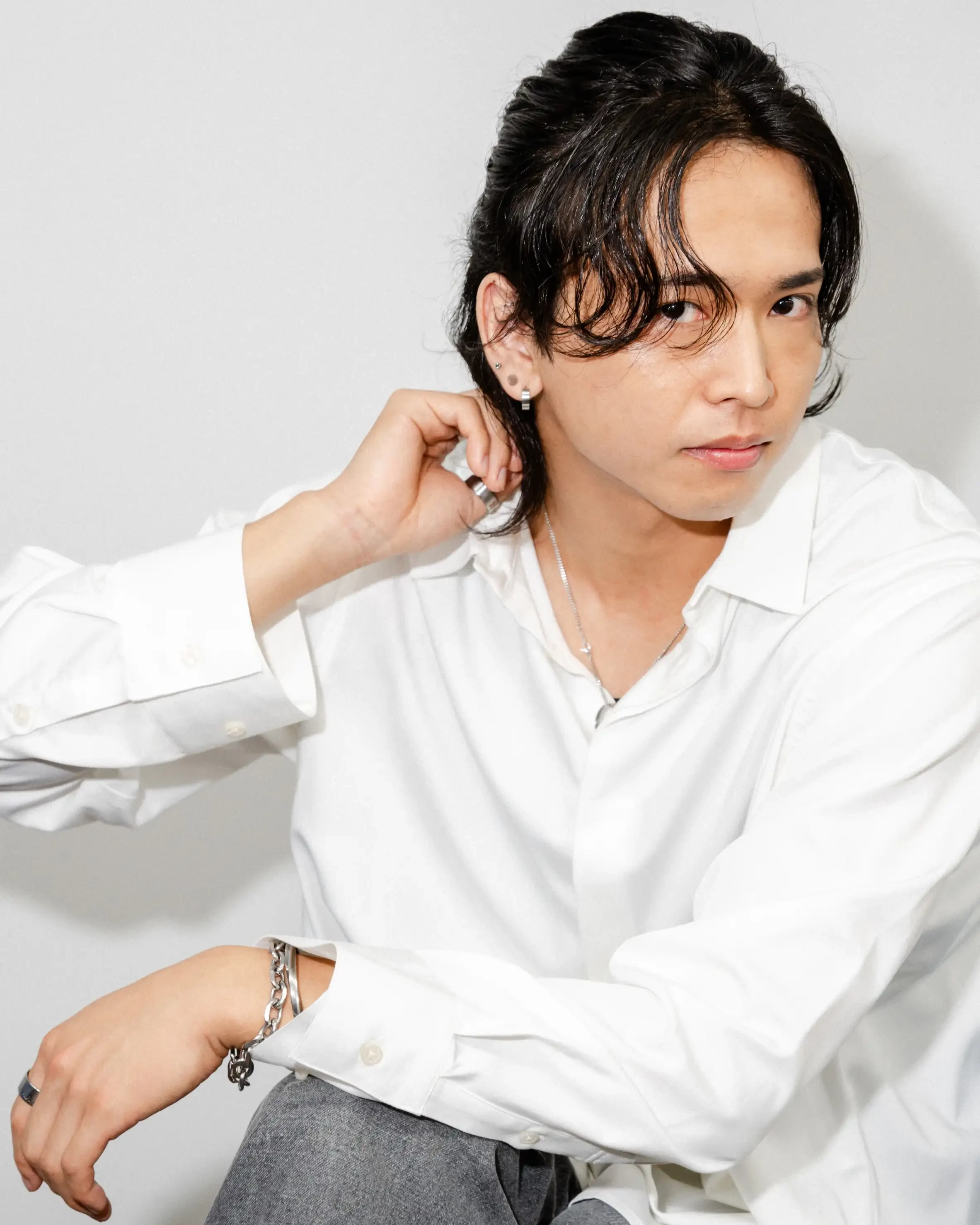 サラリーマン必見 刈らない七三オールバック：L196244652メンズココ 日本橋店 MENS COCO のヘアスタイルホットペッパービューティ