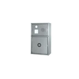 楽天市場 立売堀 放水口格納箱 単口 500H*400x230 : B220 +V65 壁埋 壁露 A B C D 消防隊専用 関西∴ : たね葉