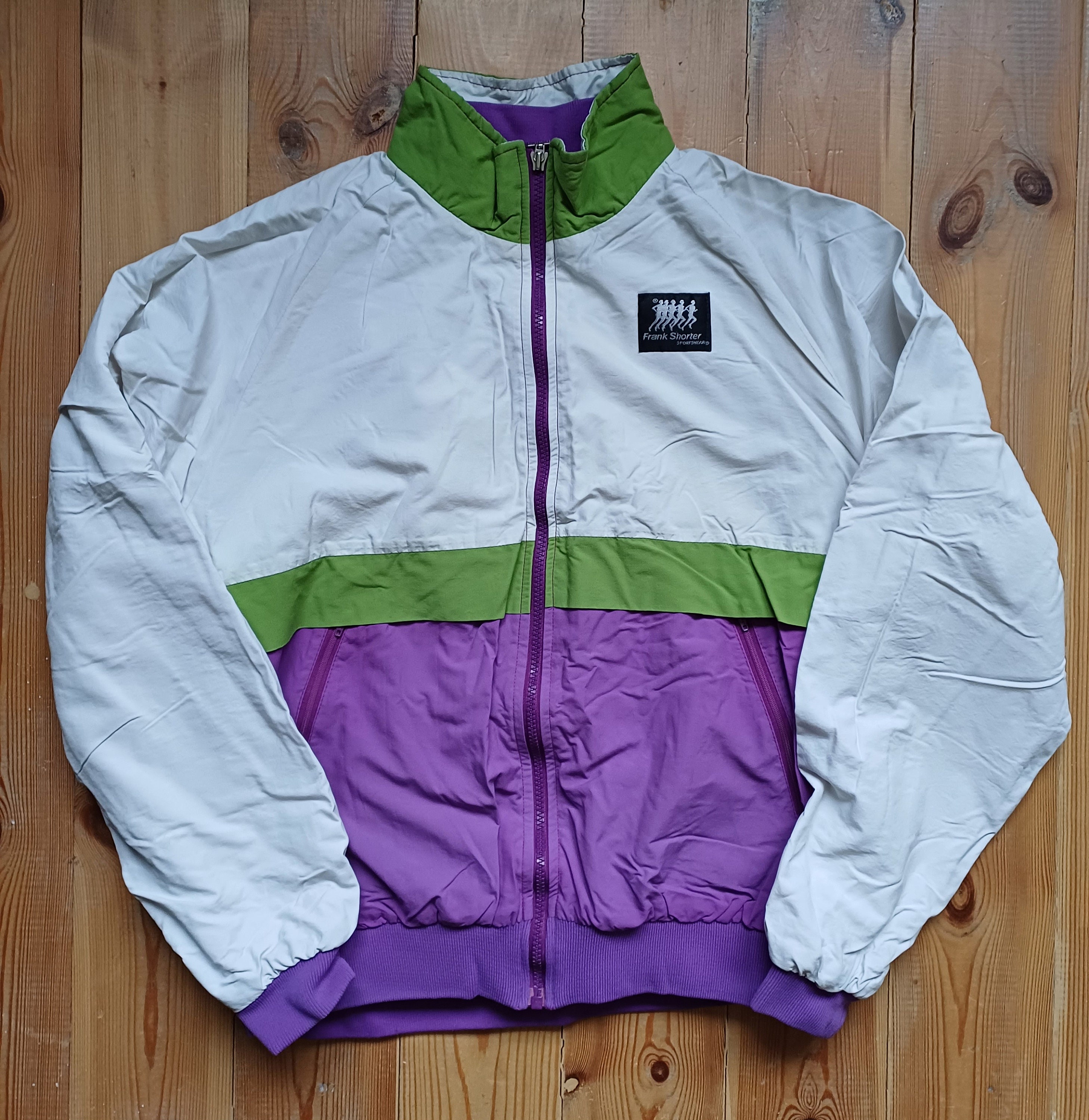 90S フランクショーター ジャージ -- ポリエステル BLU