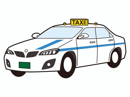 かわいい驚くタクシーのイラスト素材無料ダウンロード IllustCute