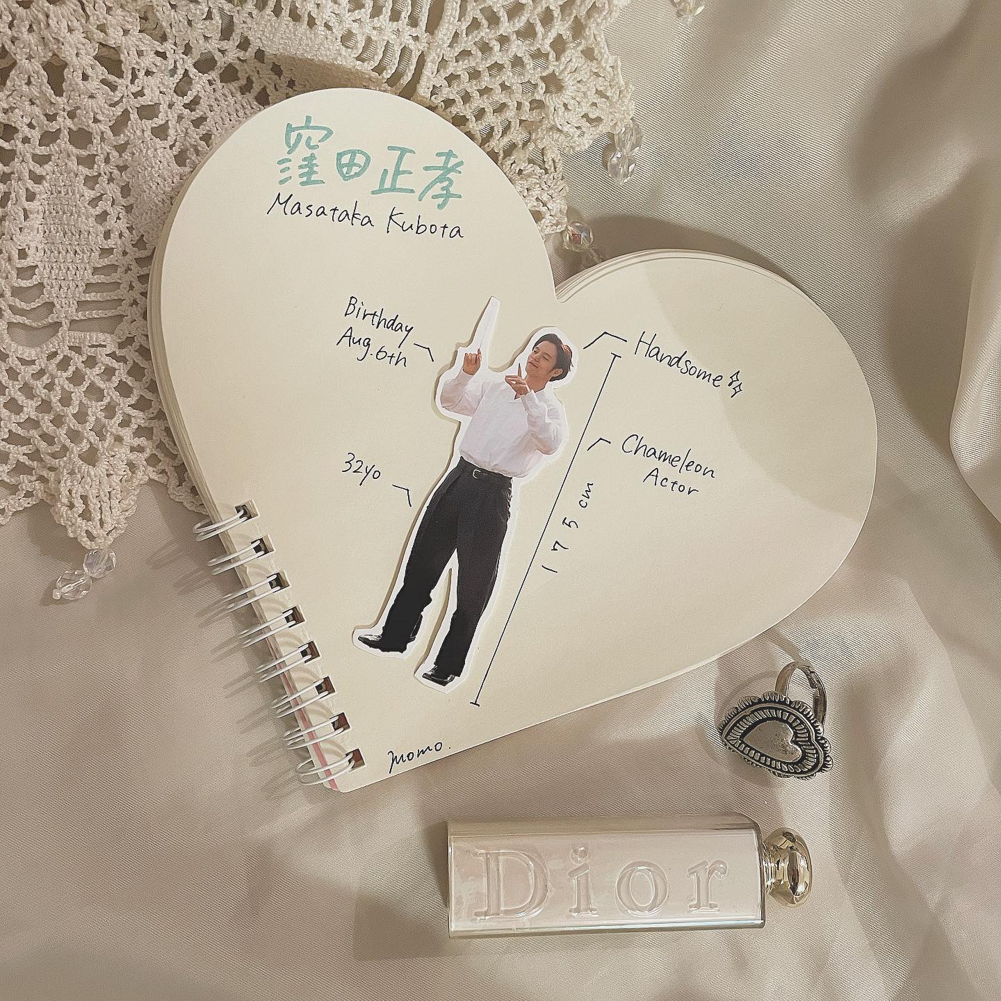 私の推しってこんな人！ my推しノート やってみた。OshiKra-推しと暮らしとそれから私-フェリシモ