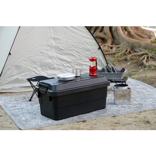 東洋スチール山型工具箱がカッコいいのでキャンプ仕様