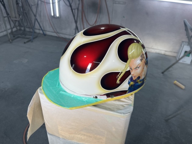 カスタムペイント・マーブライザー ラップ塗装 ヘルメット塗装 バイク・単車バイク・ビッグスクーターのカスタム・エアロパーツのウォーリアーズのブログ