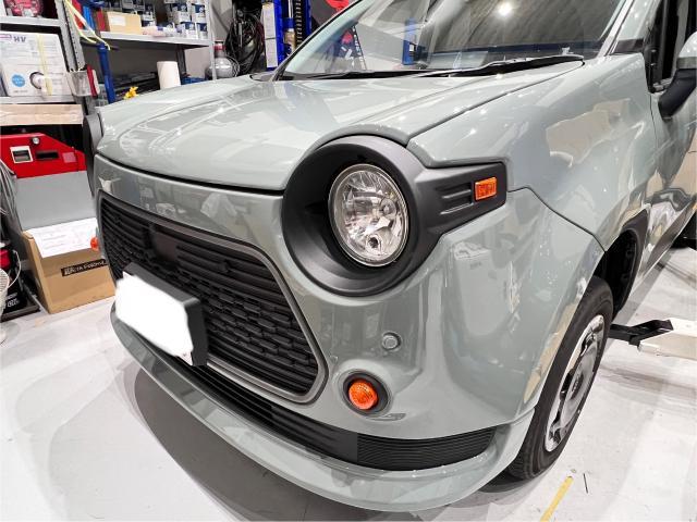 ダムドから発売されているトヨタ シエンタ用のフェイスチェンジキット スチュアート完成です！ 店頭に並べてます！お気軽にご来店下さい！中古車の取付、新車コンプリートでのご納車も可能です！ダムドダムド女子DAMDDAMDANGIEダムド男子ダムドスチュアート