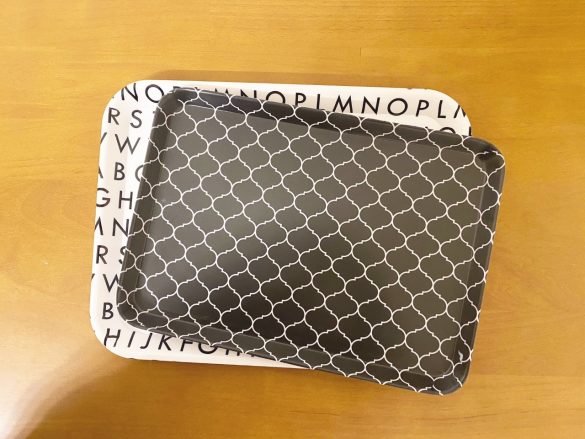 100均材料だけでアンティーク風シルバートレイを作る。 : おうち、くらし、わたしのすきなもの