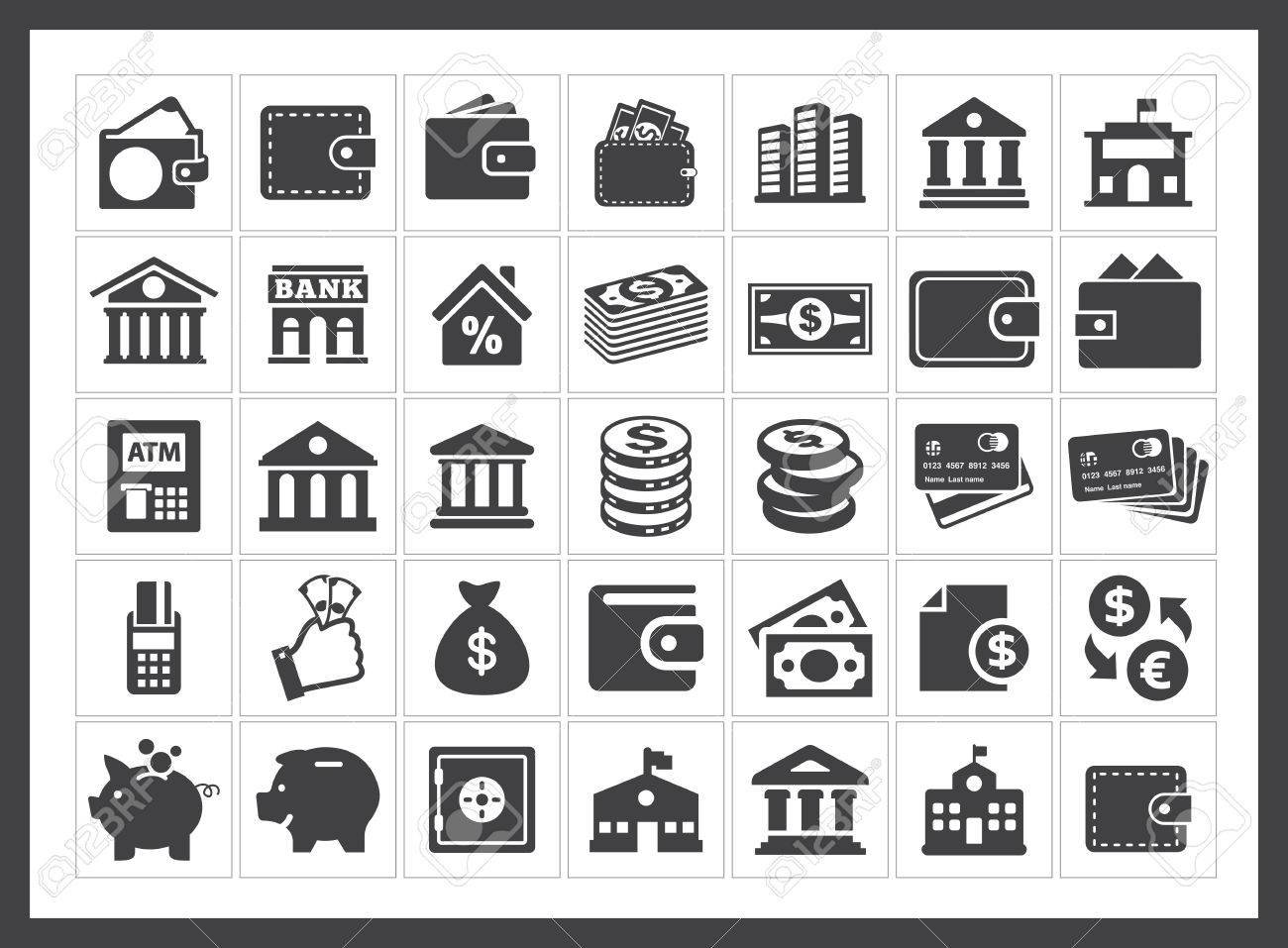 銀行の建物の黒と白のアイコン ベクターイラスト画像とPNGフリー素材透過の無料ダウンロード - Pngtree