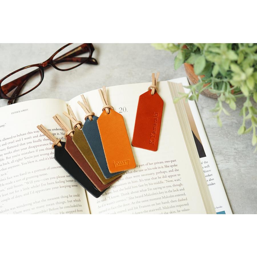 AmazonINOY STANDARDしおり 栃木レザー 日本製 本革 本 ブックマーク 紐付き 長さ9cm 一流の職人による手作りおしゃれな読書に ブックマーカー 栞 ギフト ２個セット ブラウン＆ブラックしおり文房具・オフィス用品