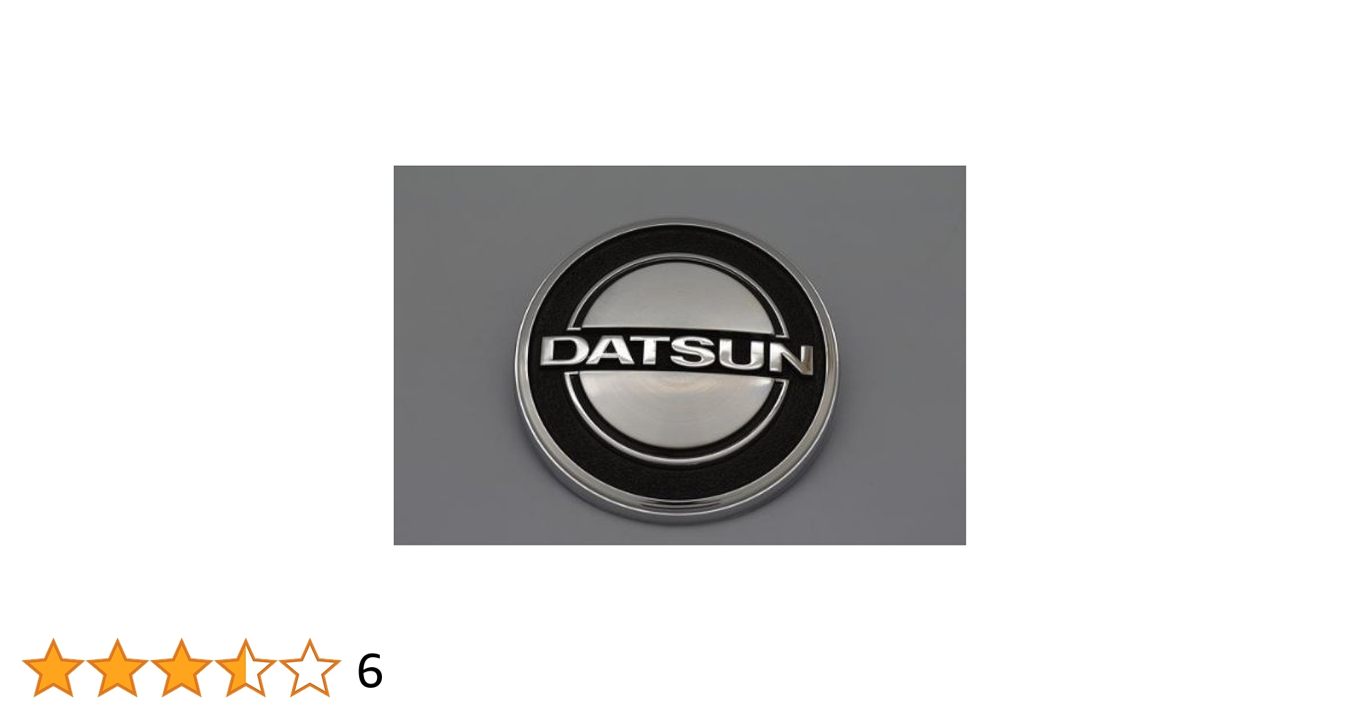 フランス輸入ピンバッジ:NISSAN DATSUN 日産 ニッサン ダットサン ロゴ マーク エンブレム オート 車 自動車ピンズ ピンバッチ