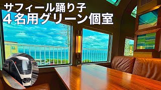 サフィール踊り子 グリーン個室 6人部屋にひとりで乗ってきた！ - 敷島路快速 全国行き