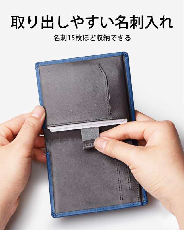 ALUO] 一流の革職人が作る 薄型 財布