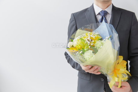 退職祝・送別会にカッコイイスタイリッシュな花束名古屋の花屋ゴールデンチャイルドガーデン