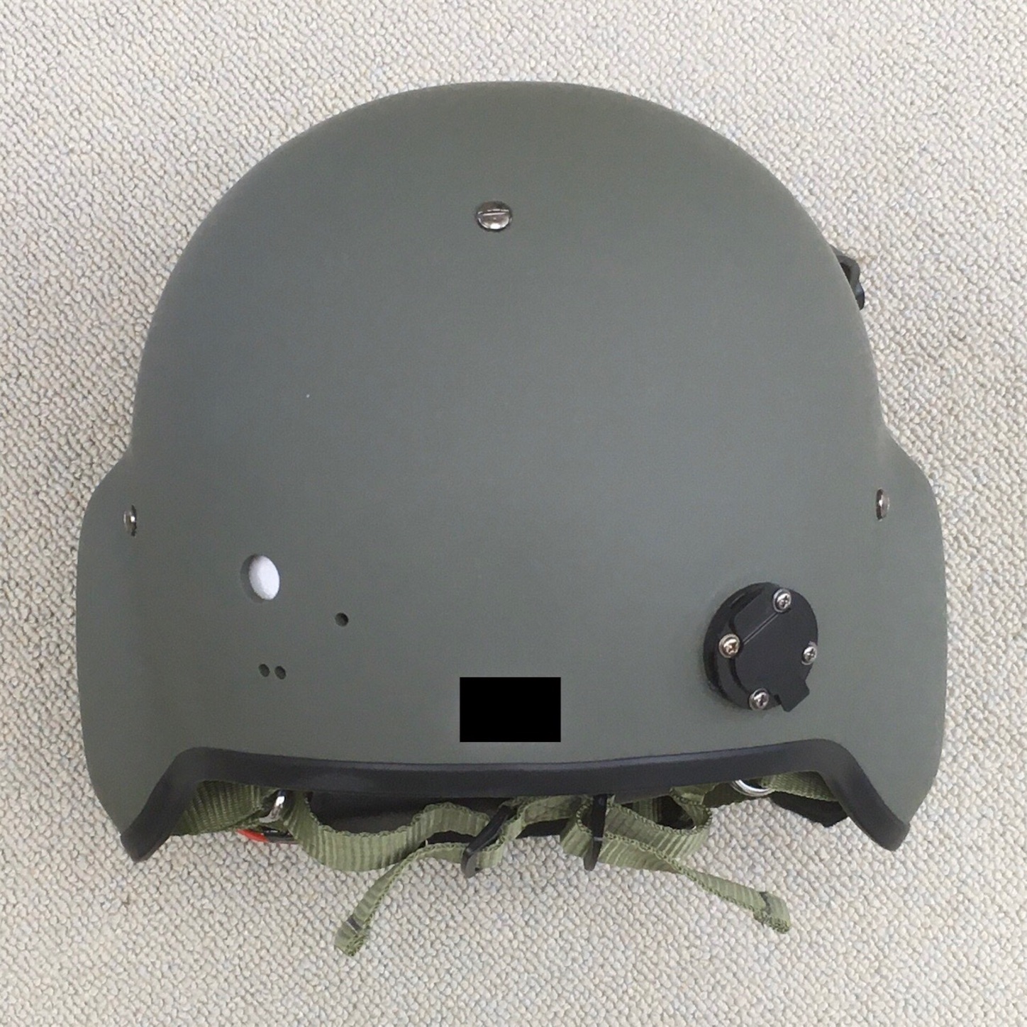 アメリカ軍HGU-56 Pヘリコプターパイロット飛行士レプリカヘルメット新品 黒の通販 by samurai-z-'s shopラクマ