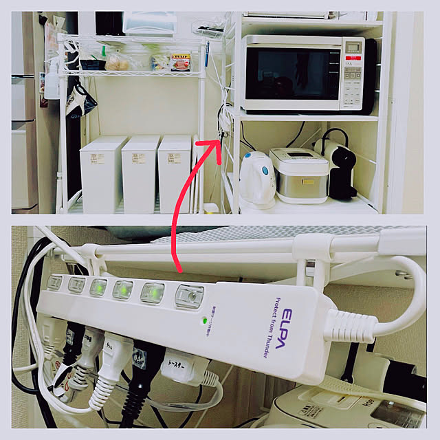 こういう電源タップに例えば電子レンジのコンセントを繋いでる時ってスイッチを- Yahoo!知恵袋