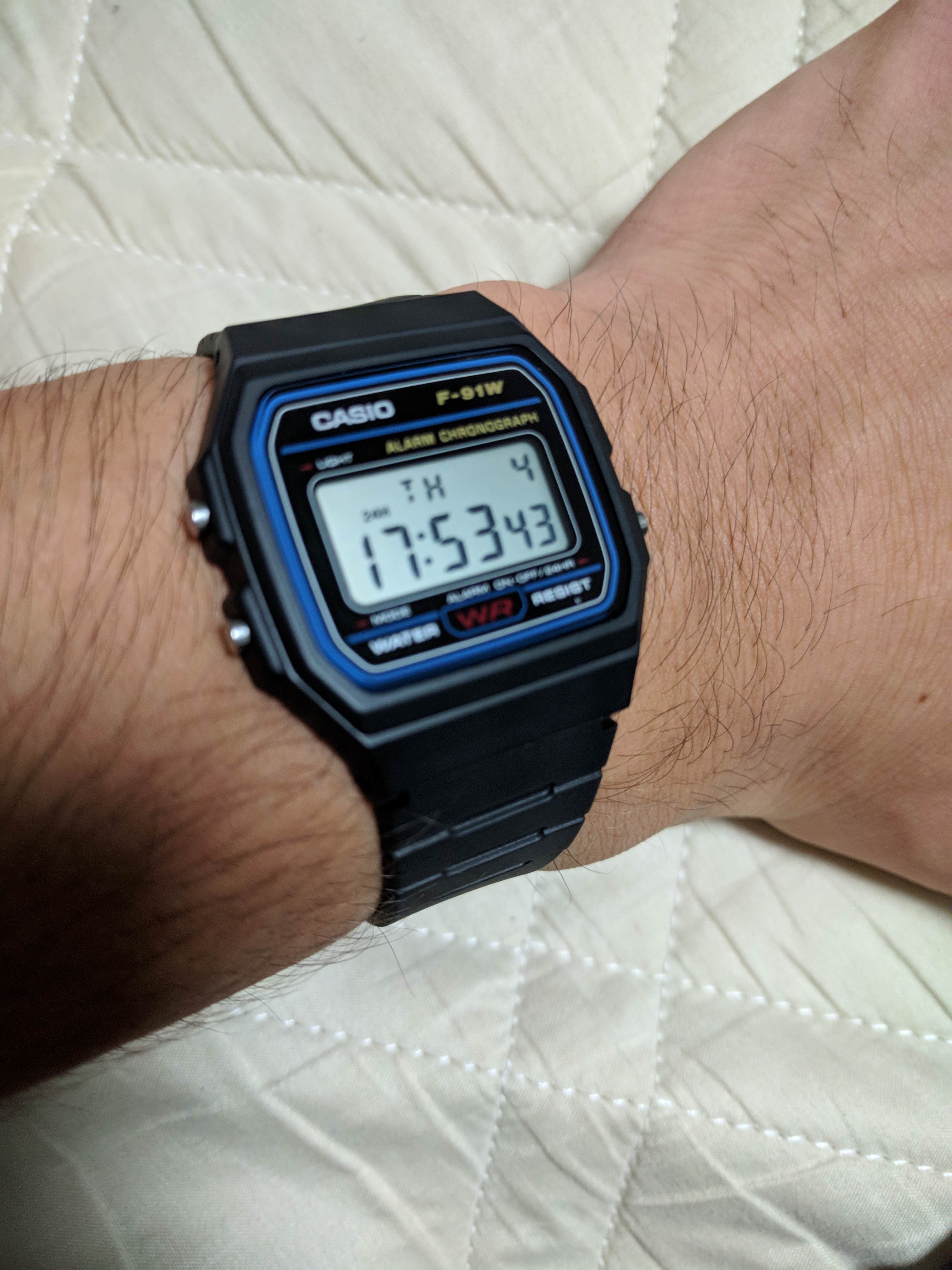 花見川 房総野池中心の雑食釣りブログ:ビンラディンと同じ腕時計買った