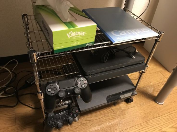 オープン仕様の4段木製ゲーム機ラック REGABO レガボ GRK-002 宮武製作所PS5対応 Switch対応 大容量 オープンラック ゲーム 収納 収納ラック ソフト収納 コントローラー収納 充電スタンド テレビ横 キャスター付き 引き出し付き家具のホンダ インターネット本店 ラグ