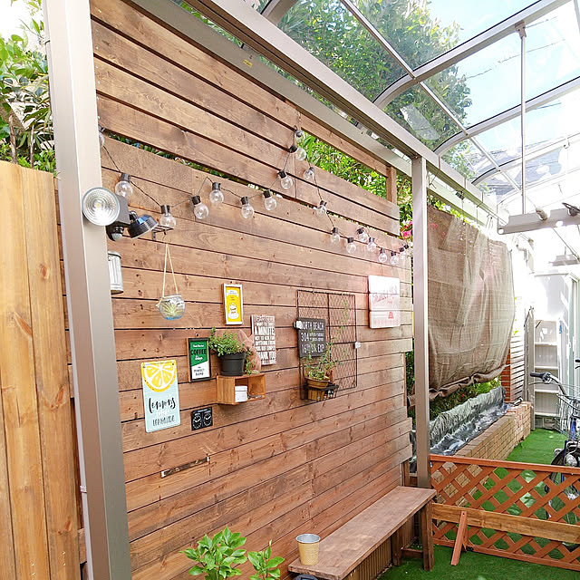 テラス屋根・目隠しフェンスの外構施工例一覧 画像表示 外構工事のガーデンプラス