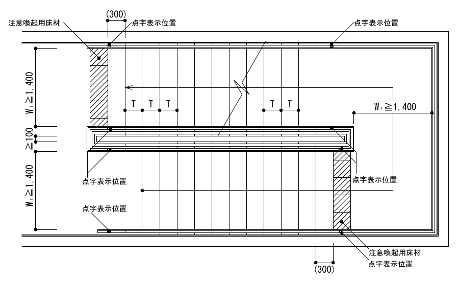 階段設計・施工の注意事項集成材のTSC階段、カウンター、造作材をオーダー加工・販売で対応