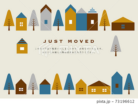 転居のお知らせ レース柄 テンプレート無料イラスト素材素材ラボ