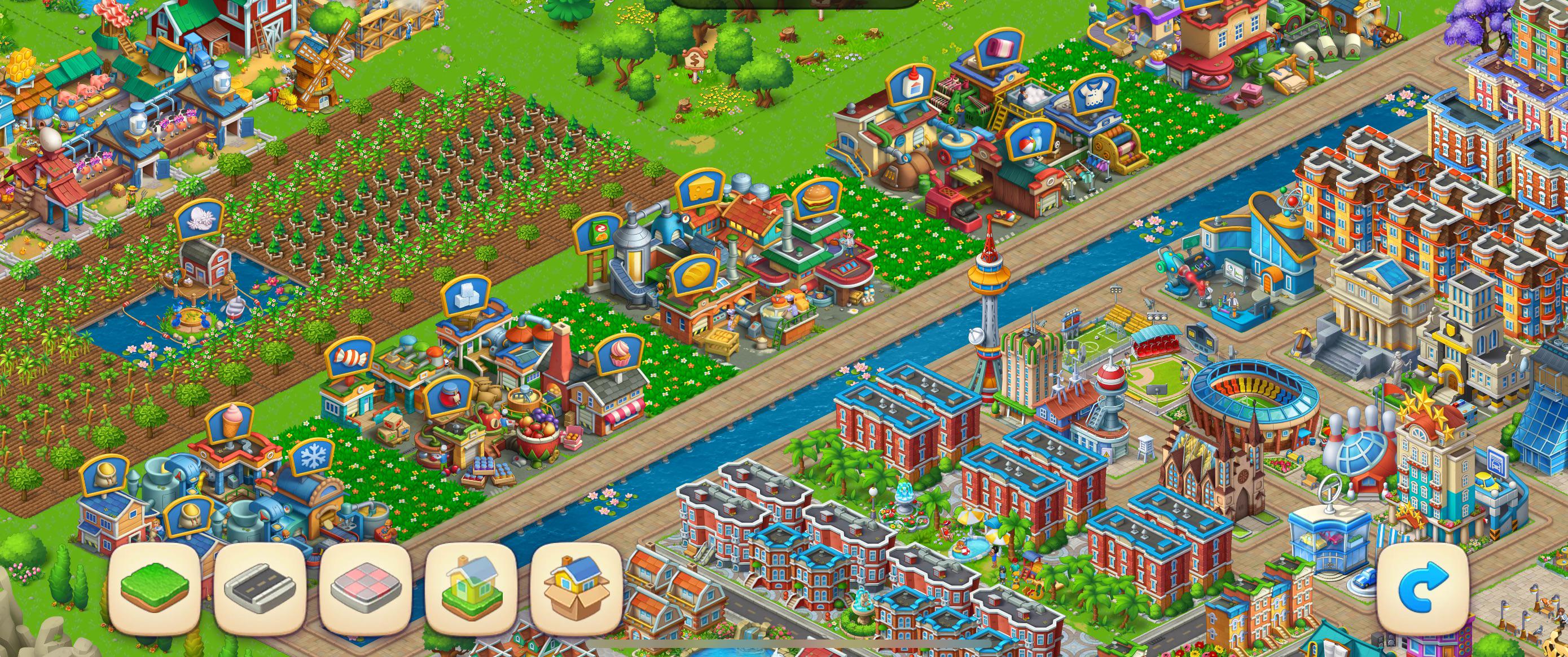 タウンシップ始めたばっかりなんだけど、工場配置を何度もやり直してるんだよね。同じような人いる？他の市長さんのレイアウトとか参考にしたいんだけど、大体どこかにギュウギュウ詰めで笑っちゃう😂: r TownshipGame