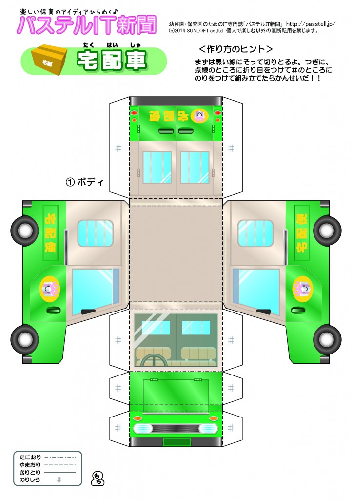 ホンダ N-ONE Nワン ペーパークラフトの製作