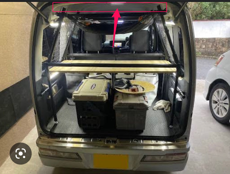 イレクターパイプで荷台作り 三菱 デリカD:5・CV系 ダイナミックシールド_2018 11~by もり もり - みんカラ