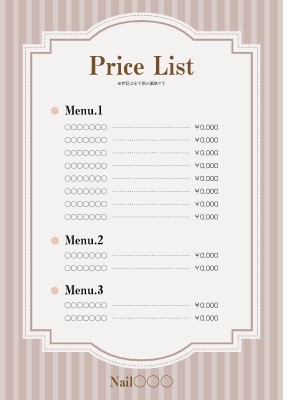 飲食店のメニュー表のおすすめテンプレート集！Canvaで無料で作ろう